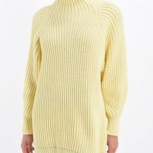 Sofia knitted sweater – Yellow
