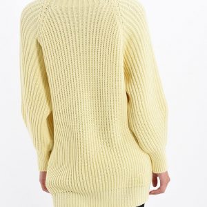 Sofia knitted sweater – Yellow