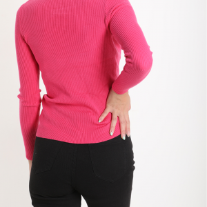 Aurora knitted adjustable top – Fuchsia