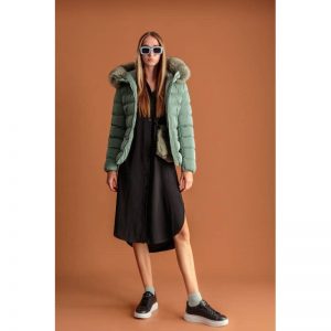 Biston fashion women’s coat Green 46-101-081